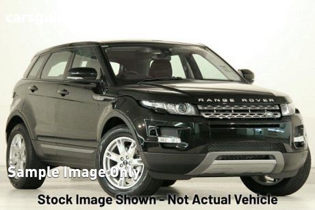 Black 2015 Land Rover Range Rover Evoque Wagon TD4 Pure