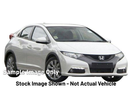 White 2012 Honda Civic Hatchback VTI-L