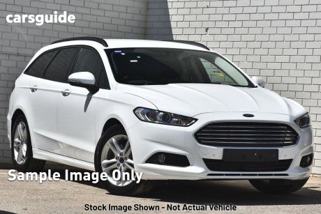 White 2016 Ford Mondeo Wagon Ambiente