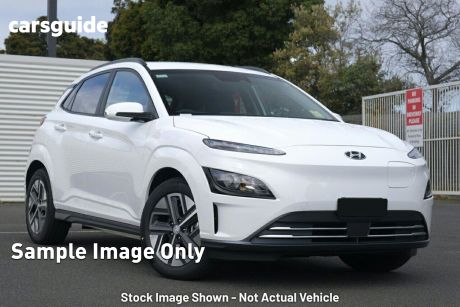 White 2023 Hyundai Kona Wagon Elite Electric STD Range