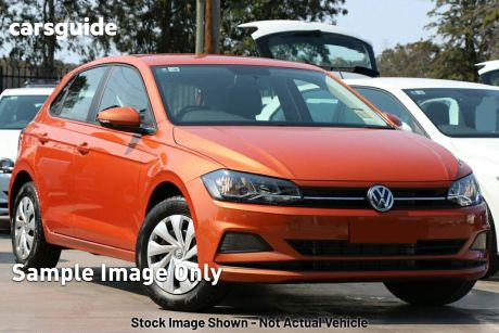 Orange 2019 Volkswagen Polo Hatchback 70 TSI Trendline