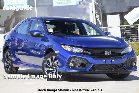 Blue 2018 Honda Civic Hatchback VTI-S