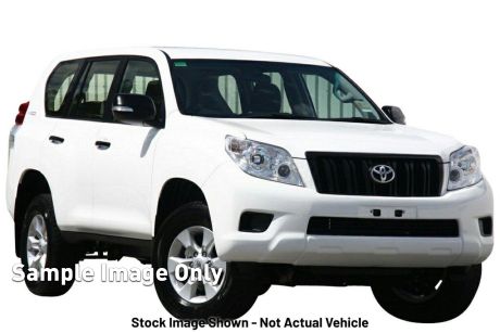 White 2012 Toyota Landcruiser Prado Wagon GX (4X4)