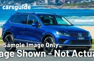 Blue 2016 Volkswagen Touareg Wagon V6 Wolfsburg Edition