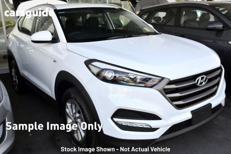 White 2015 Hyundai Tucson Wagon Active (fwd)