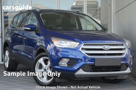 Blue 2019 Ford Escape Wagon Trend (awd)