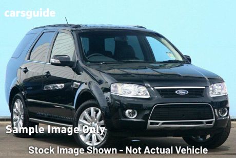 Black 2010 Ford Territory Wagon Ghia (4X4)