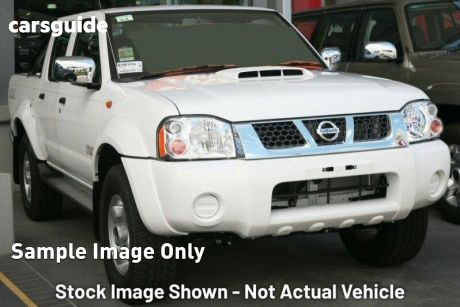 White 2011 Nissan Navara Dual Cab Pick-up ST-R (4X4)