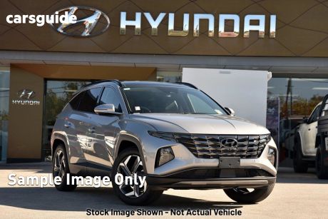 Silver 2023 Hyundai Tucson Wagon Highlander (fwd)