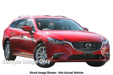 Red 2015 Mazda 6 Wagon Touring