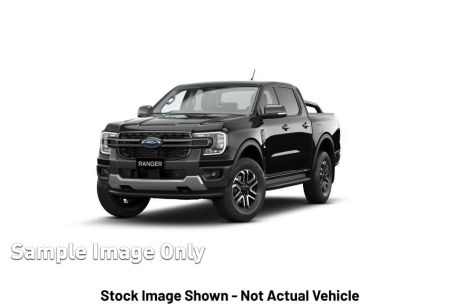 Black 2024 Ford Ranger Double Cab Pick Up Sport 3.0 (4X4)