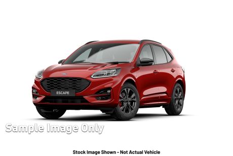 Red 2022 Ford Escape Wagon ST-Line Phev (fwd)
