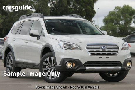 White 2016 Subaru Outback Wagon 2.0D Premium