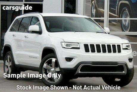 White 2014 Jeep Grand Cherokee Wagon Limited (4X4)