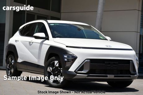 White 2024 Hyundai Kona Wagon Premium