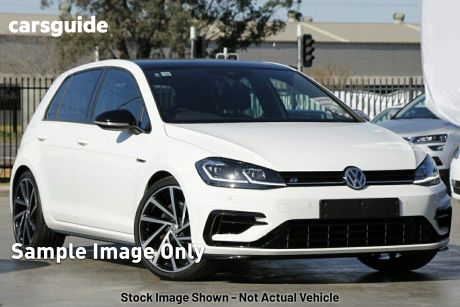 White 2018 Volkswagen Golf Hatchback R Grid Edition