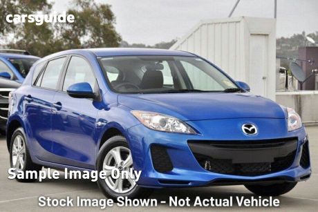 Blue 2012 Mazda 3 Hatchback NEO