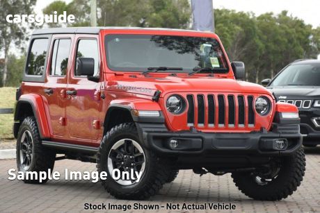 Red 2023 Jeep Wrangler Unlimited Hardtop Rubicon (4X4)