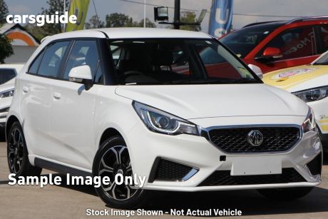 White 2020 MG MG3 Auto Hatchback Excite (with Navigation)