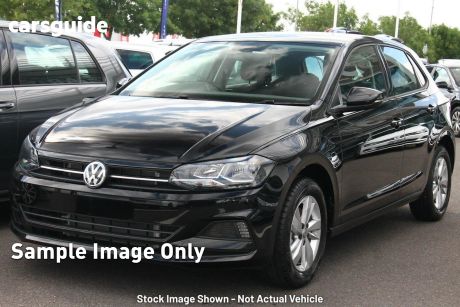 Black 2019 Volkswagen Polo Hatchback 85 TSI Comfortline