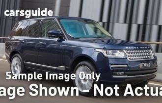 Black 2016 Land Rover Range Rover Wagon Vogue SE SDV8