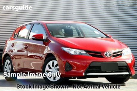 Red 2013 Toyota Corolla Hatchback Ascent