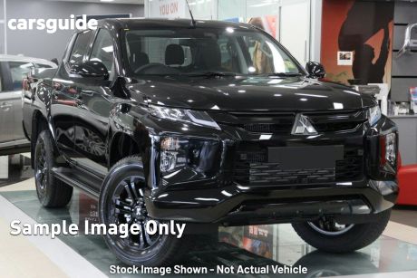 Black 2021 Mitsubishi Triton Double Cab Pick Up GSR (4X4)
