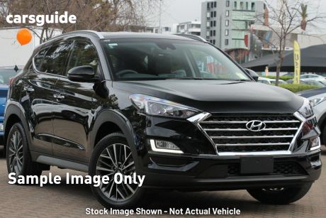 Black 2020 Hyundai Tucson Wagon Elite (2WD) Black INT