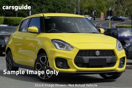 Yellow 2019 Suzuki Swift Hatchback Sport