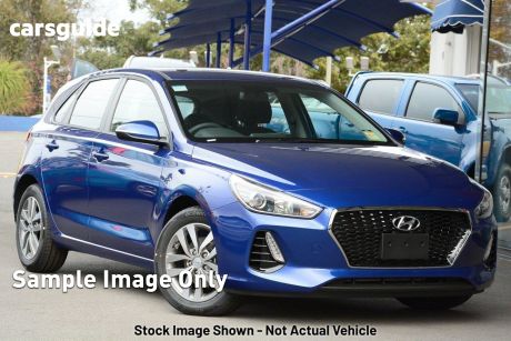 Blue 2019 Hyundai I30 Hatchback Active