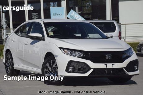 White 2019 Honda Civic Hatchback VTI-S