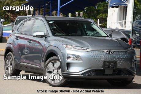 Silver 2020 Hyundai Kona Wagon Elite Electric