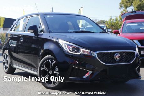 Black 2021 MG MG3 Auto Hatchback Excite (with Navigation)