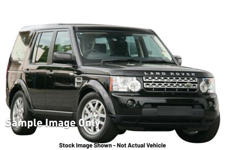 Black 2011 Land Rover Discovery 4 Wagon 2.7 TDV6