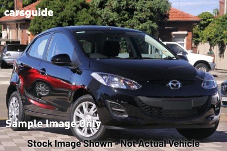 Black 2013 Mazda 2 Hatchback NEO