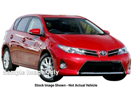 Red 2014 Toyota Corolla Hatchback Ascent Sport