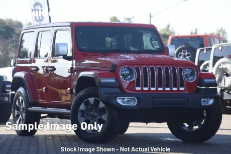 Red 2023 Jeep Wrangler Unlimited Hardtop Overland (4X4)