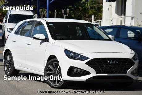 White 2022 Hyundai I30 Hatchback Elite