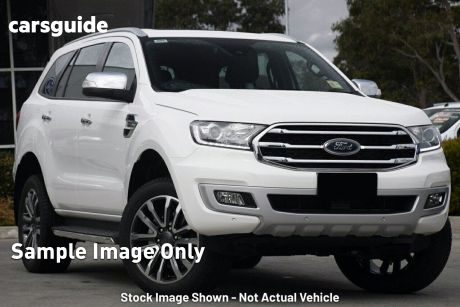 Red 2018 Ford Everest Wagon Titanium (4WD 7 Seat)