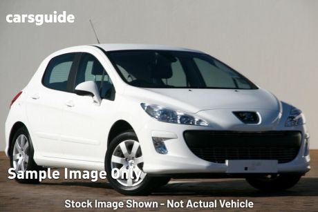 Silver 2009 Peugeot 308 Hatchback XSE HDI