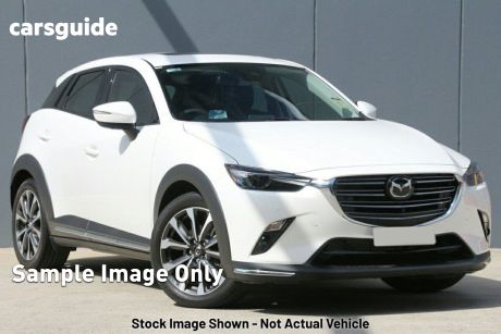 White 2019 Mazda CX-3 Wagon Akari SKYACTIV-MT FWD