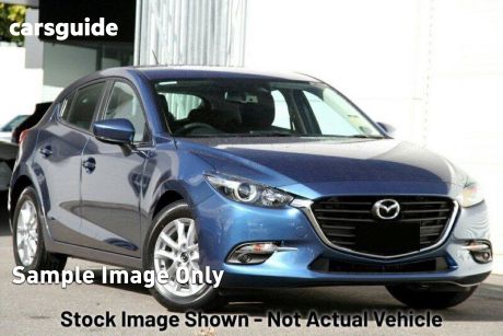 Blue 2016 Mazda 3 Hatchback Maxx