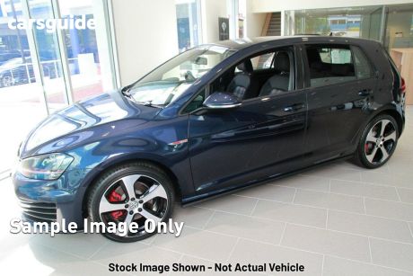 Blue 2015 Volkswagen Golf Hatchback GTI