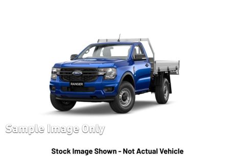 Blue 2024 Ford Ranger Cab Chassis XL 2.0 (4X4)