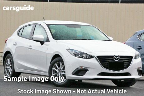 White 2015 Mazda 3 Hatchback NEO