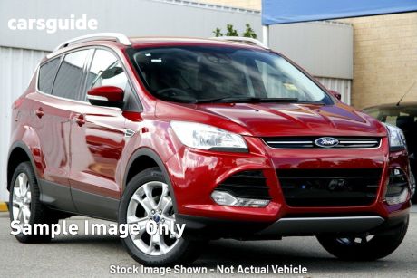 Red 2015 Ford Kuga Wagon Trend (awd)