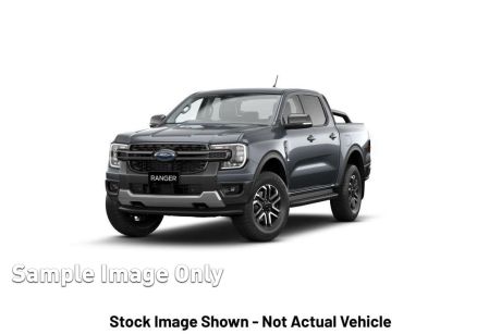 Grey 2024 Ford Ranger Double Cab Pick Up Sport 3.0 (4X4)