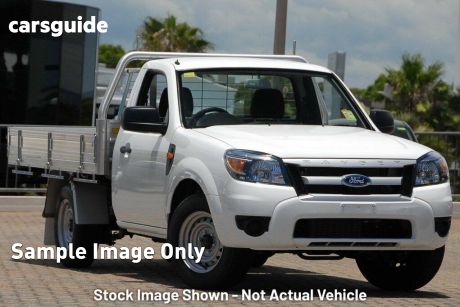 White 2010 Ford Ranger Cab Chassis XL (4X2)
