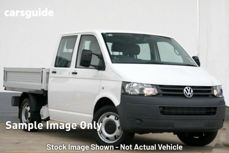 White 2010 Volkswagen Transporter Dual Cab Chassis 132 TDI 4 Motion LWB