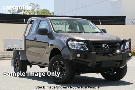 White 2019 Mazda BT-50 Freestyle Cab Chassis XT (4X4) (5YR)